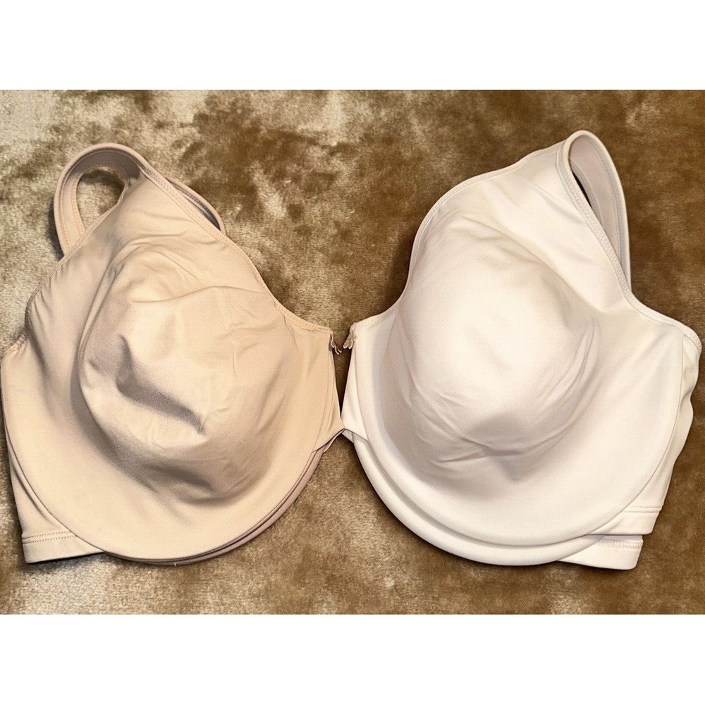 Delimira Bra Lot Size 36H Full coverage underwire adjustable straps 2 bras